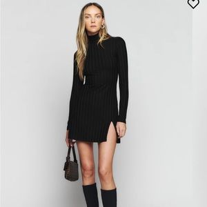Reformation Libra Knit Dress XS